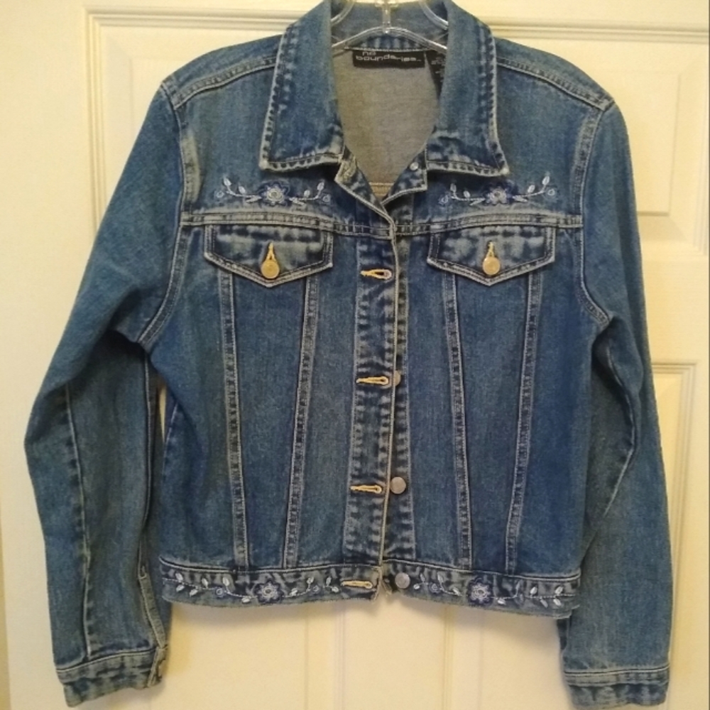 No Boundaries jean jacket